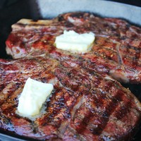 Мраморная говядина гриль