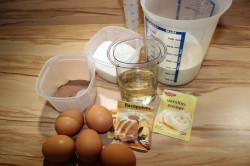 Мраморный пирог в мультиварке - шаг 1 Мраморный пирог в мультиварке - шаг 1