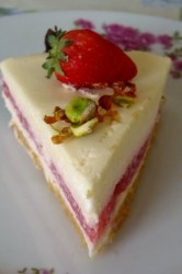 Торт - Мусс из белого шоколада с клубничной прослойкой - шаг 12