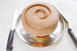 Муссовый торт с зеркальной глазурью и вафельными коржами - шаг 27 Муссовый торт с зеркальной глазурью и вафельными коржами - шаг 27