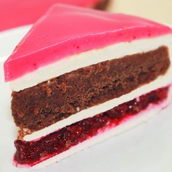 Муссовый торт Шоколад Вишня