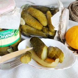 Огурцы маринованные без уксуса