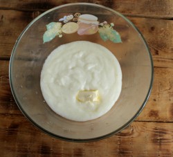 Оладьи из манной каши - шаг 3 Оладьи из манной каши - шаг 3