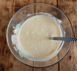 Оладьи из манной каши - шаг 5 Оладьи из манной каши - шаг 5