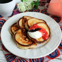 Оладьи из манной каши