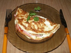 Омлет сытный завтрак на скорую - шаг 14