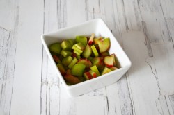 Овсяные сырники с ревенем - шаг 2