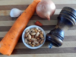 Паштет из фасоли - шаг 1