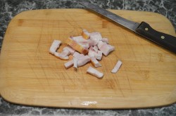 Паста карбонара с креветками в сливочном соусе - шаг 4 Паста карбонара с креветками в сливочном соусе - шаг 4