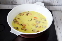 Паста с мидиями в сливочном соусе - шаг 7