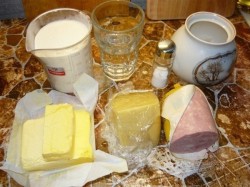 Рулетики с ветчиной Печенье для милого - шаг 1