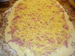 Рулетики с ветчиной Печенье для милого - шаг 5