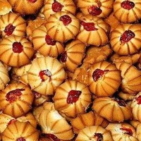 Печенье Курабье с повидлом