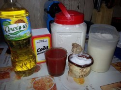 Печенье на томатном соке - шаг 1 Печенье на томатном соке - шаг 1