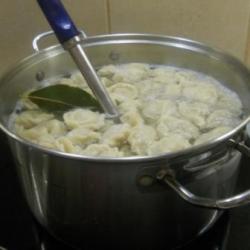 Тесто для пельменей в хлебопечке - шаг 6 Тесто для пельменей в хлебопечке - шаг 6