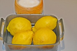 Перетертые с сахаром лимоны - шаг 2 Перетертые с сахаром лимоны - шаг 2