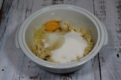 Песочное печенье с арахисом - шаг 3 Песочное печенье с арахисом - шаг 3