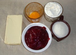 Песочное печенье с джемом - шаг 1