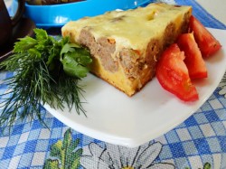 Пирог с фаршем в мультиварке - шаг 12 Пирог с фаршем в мультиварке - шаг 12