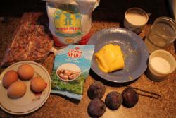 Инжирный пирог с инжиром - шаг 1 Инжирный пирог с инжиром - шаг 1