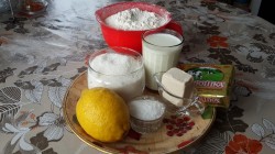 Пирог с лимоном - шаг 1 Пирог с лимоном - шаг 1