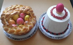 Плетеная пасхальная корзинка из дрожжевого теста - шаг 4