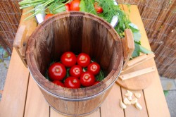 Помидоры соленые бочковые - шаг 6 Помидоры соленые бочковые - шаг 6