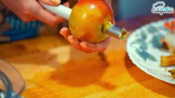 Повидло из яблок и груш со сливой и персиками - шаг 2 Повидло из яблок и груш со сливой и персиками - шаг 2