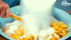 Повидло из яблок и груш со сливой и персиками - шаг 7 Повидло из яблок и груш со сливой и персиками - шаг 7