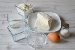 Творожный пудинг в духовке - шаг 1 Творожный пудинг в духовке - шаг 1