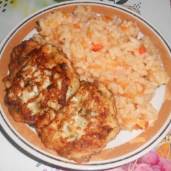 Рисовая каша с овощами на гарнир