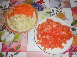 Рисовая каша с овощами на гарнир - шаг 3