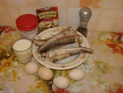 Диетическое рыбное суфле с рыбой в духовке - шаг 1