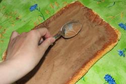 Торт Рождественское полено - шаг 8