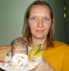 Рулет из свиного сала без термообработки - шаг 11