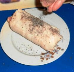 Рулет из свиного сала без термообработки - шаг 9