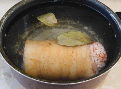 Рулет из свиной брюшины - шаг 7