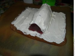 Рулет любви на День Святого Валентина - шаг 9 Рулет любви на День Святого Валентина - шаг 9