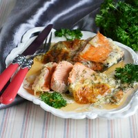 Рыба в молоке в духовке