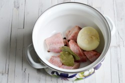 Рыбный суп уха из морского окуня - шаг 5 Рыбный суп уха из морского окуня - шаг 5