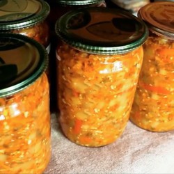 Салат Бакат из баклажан на зиму