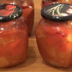 Салат из кабачков на зиму без стерилизации