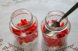 Салат из лука перца огурцов и помидоров на зиму - шаг 6