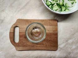 Салат Нежинский из огурцов на зиму - шаг 5 Салат Нежинский из огурцов на зиму - шаг 5