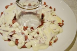 Изумрудный браслет салат из киви с курицей - шаг 8