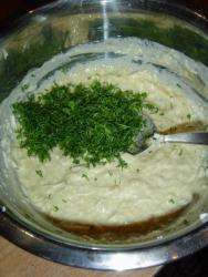 Салат Дед Мороз - шаг 3 Салат Дед Мороз - шаг 3