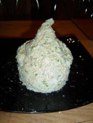 Салат Дед Мороз - шаг 9 Салат Дед Мороз - шаг 9