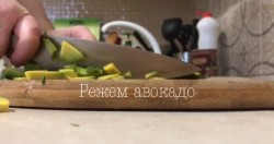 Салат Снежная горка - шаг 3 Салат Снежная горка - шаг 3