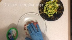 Салат Снежная горка - шаг 5 Салат Снежная горка - шаг 5