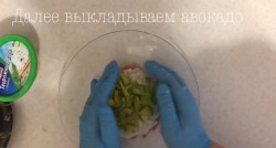 Салат Снежная горка - шаг 7 Салат Снежная горка - шаг 7